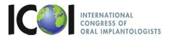 International Congress of Oral Implantologists logo